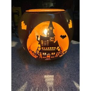 Scentsy Paranormal Pumpkin Warmer Halloween Fragrance Light Up Pumpkin
